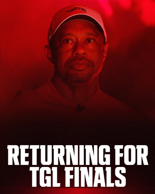 Tiger Woods will play in Match 2 of the best-of-3 TGL Finals on Tuesday night, he told ESPN.

He has sat out all year as he recovers from back surgery last fall.