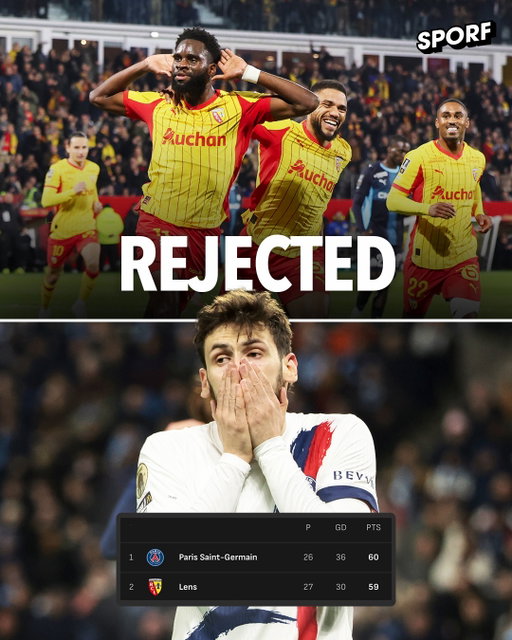RC Lens have shut down Paris Saint-Germain’s request to postpone their top-of-the-table clash… and you can’t blame them! 😭

Reports from RMC Sport claim PSG asked to delay their clash with the league’s second-placed side, as it falls right between their two Champions League ties with Liverpool FC. 😬

With just 1 point between them, Lens aren’t making life easier during PSG’s Champions League run! 👀🏆