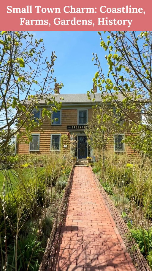 I’m obsessed. If you love small towns near the water and farmland you will love Tiverton/Four Corners, Rhode Island and its neighbor Little Compton. 🌸 

🍷 Sakonnet Vineyards: Sip local wine at the perfect picturesque spot. @sakonnetwine

🌿 Sakonnet Garden: A true hidden treasure. These private gardens are world-class and a total “wow” moment during the spring bloom. Reservations only. @sakonnetgardenofficial

🏡 Stay at Stone House: This historic seaside inn in Little Compton is stunning. If you want a quiet getaway near the ocean, this is your spot. @stonehouse1854

☕️ Groundswell Guild: Located right in Tiverton, this is easily one of the most aesthetic cafes in Rhode Island and they also have adorable boutiques next door. @groundswellguild

🧀 The Cheese Wheel Village Market: You can’t leave Four Corners without stopping for cheese. @thecheesewheelri

🌳 Weetamoo Woods: Hike the trails through the woods to discover some historic ruins. 

🌊 Coastline & Beaches: Drive south to Little Compton to enjoy the rugged coastline.

🛍️ Shop Vintage: Don’t miss the curated finds at Cabana Collective, perfect for picking up something unique for your home or closett. @cabana__co