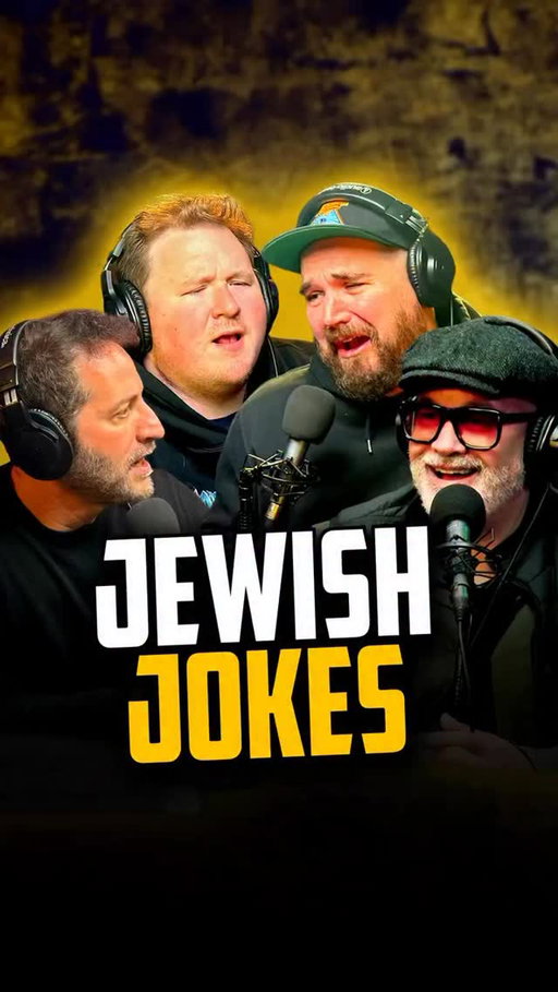 Jewish Jokes- All new @ykwdudepodcast w/ @modi_live, @brendansagalow, and @bigmanmike is out now wherever you get your podcasts. Come SEE ME LIVE punchup.live/robertkelly #comedy #jewish #jewishjokes