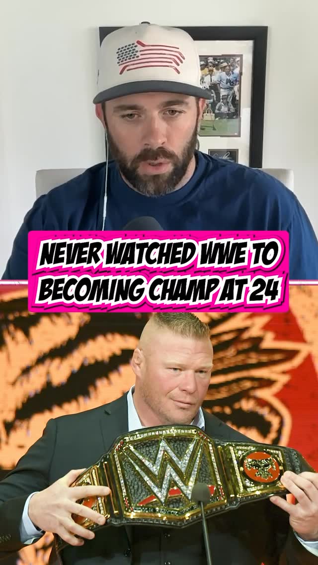 Brock Lesnar never even knew pro wrestling existed until college