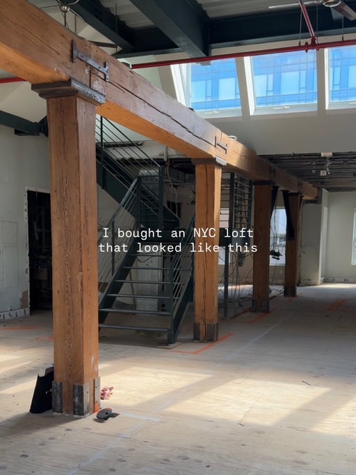 I bought an NYC apartment that looked like this and my contractor asked if I was sure.

I was sure. Even on the days I wasn’t.

There’s something about betting on a vision no one else can see yet 🏡 it’s lonely and terrifying and honestly the most me thing I’ve ever done.

Swipe for the glow up. And tell me ~> what do you want to see more of? The design process? Room reveals? Sourcing? The chaos? I’m taking you along for all of it!