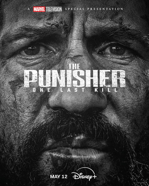 Frank Castle returns in A Marvel Television Special Presentation: The Punisher: One Last Kill May 12, only on @DisneyPlusCA.