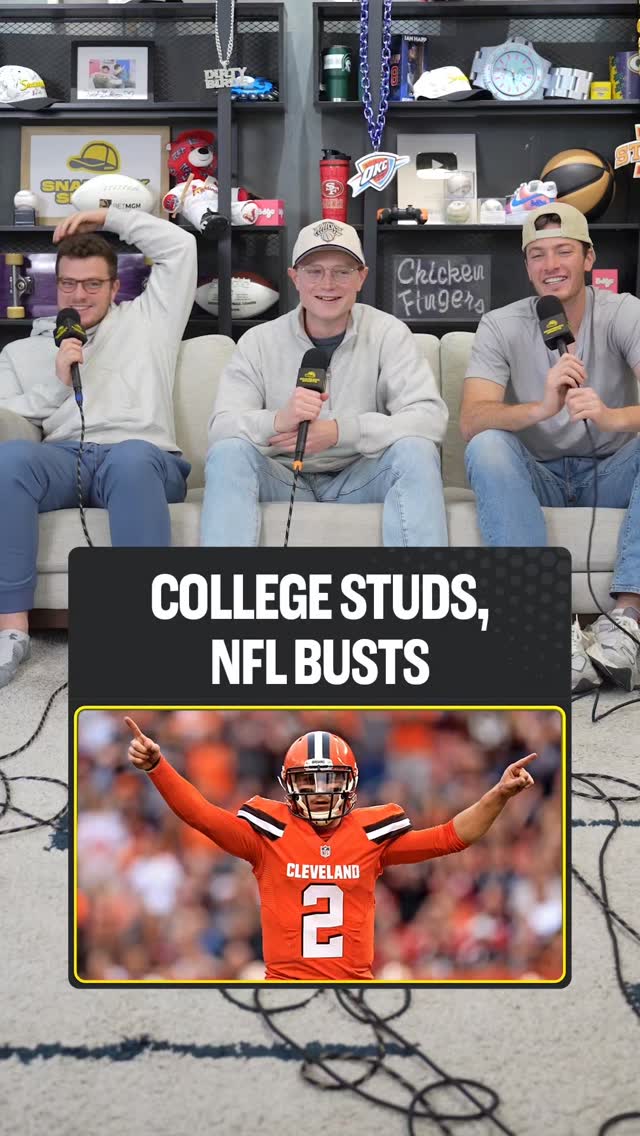 Were these guys really busts? Drop your most controversial NFL Draft bust below 👇🏻

#snapbacksports #nfltrivia