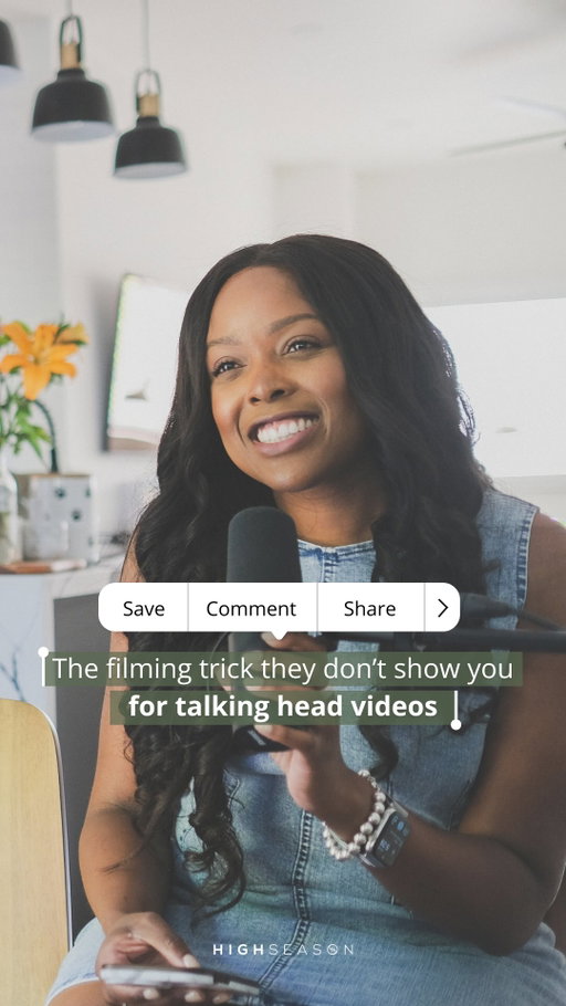 If filming content feels painful… try this.

It may look like your fav experts and creators are flawlessly talking off the dome, but that’s an illusion a lot of the time. 

Meanwhile you’re trying to say everything perfectly in one take and causing yourself unnecessary volumes of stress.

If talking to the camera doesn’t come naturally to you yet, instead film 1–2 lines at a time:

→ Script it
→ Read it
→ Say it
→ Record it
→ Repeat

Edit it together after.

It’s simple, repeatable and waaay less pressure.

You’ll also find you naturally start adding in unscripted thoughts as you get more comfortable. 

📌 Save this for your next filming day + let us know if more BTS/behind the content style videos would be helpful to you.