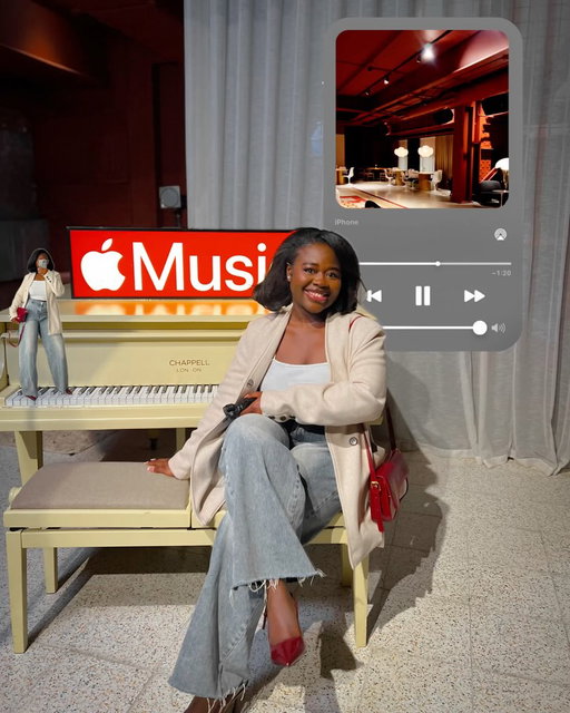 IWD night with @applemusic 🤍

got invited to my first @apple event and spent the night learning from women in music 🎵💌❤️