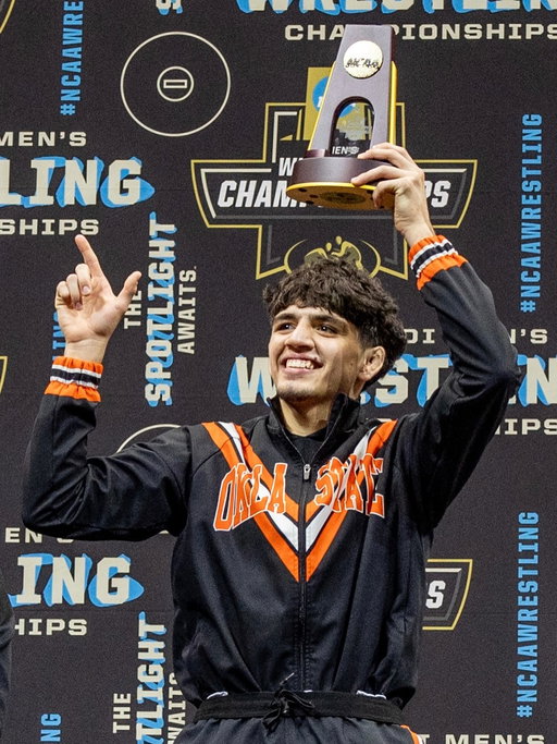 Left our mark. 

🔸 8 All-Americans 
🔸 3 National Champions 
🔸 4 National Finalists 

#GoPokes