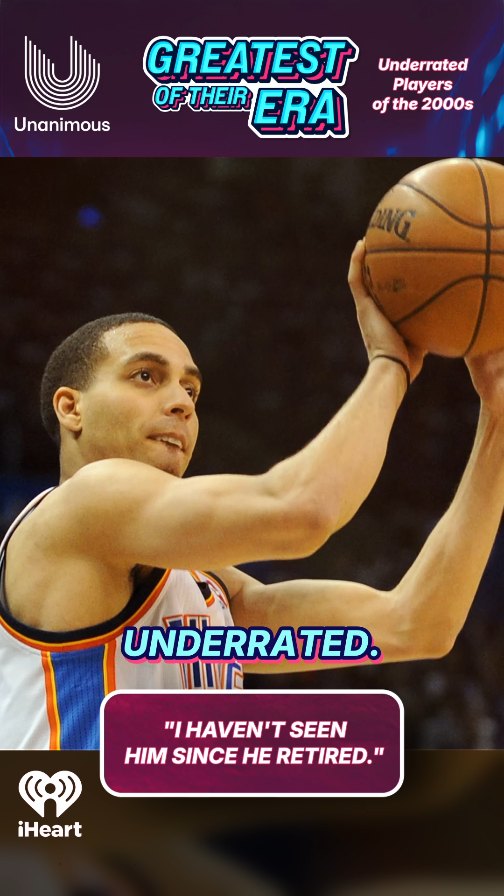 Next on the list of Underrated Players of the 2000s — "your favorite scorer's favorite scorer."

@tray says, "I don't even think I know what he sounds like"... because this one didn't want the spotlight.

Full episode on iHeart or wherever you get your podcasts.