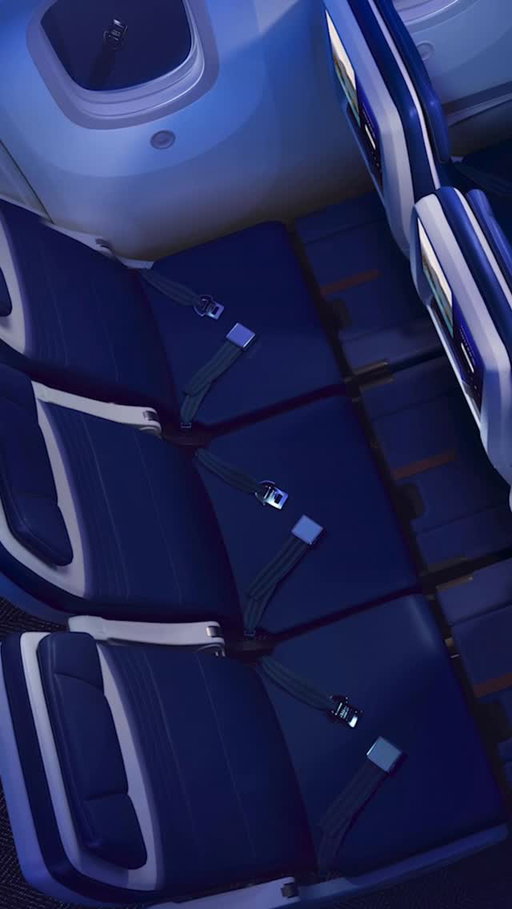 You know that feeling when the plane door closes and you realize you get the full row to yourself? We made that a real thing. ​

Welcome to United Relax Row, three adjacent United Economy seats with adjustable leg rests that can each be raised or lowered to create a cozy lie-flat space for sleeping, stretching out... whatever you want – it’s your row! ​

You’ll also get a mattress pad, blanket and two pillows. If you’re traveling with kids, a plushie too! United Relax Row will be available starting next year on more than 200 of our 787s and 777s, each with up to 12 of these brand-new rows. ​

All United Economy seats on these aircraft will also feature: ​
​
📺 The largest economy seatback screen in the world ​
💤 A new blanket and neck pillow ​
🍽️ More meal options — now with an appetizer ​
🎧 Bluetooth to connect your own headphones or new United earbuds ​
🔋 USB-C chargers and plugs at every seat ​

Did we ~s t r e t c h~ this news out enough for you? 💺💺💺 ​

No? Then let’s take a moment to remind you that you’ll have access to the fastest, most reliable high-speed Wi-Fi in the sky from Starlink. Free for MileagePlus members. ​

Link in bio.
