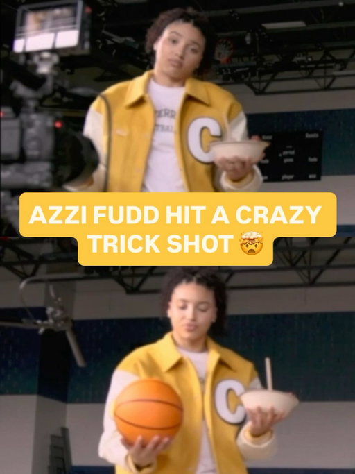 @azzi35 literally CAN’T MISS 🤯🤯

She hit this trick shot without even looking at the hoop at a @cava photoshoot!