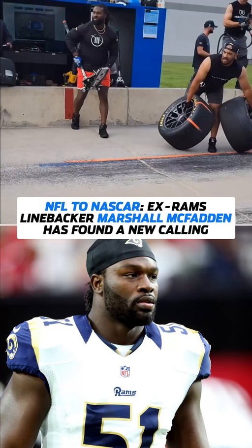 Marshall McFadden is flexing his skills as a NASCAR jackman 💪

(via @kaphouston)