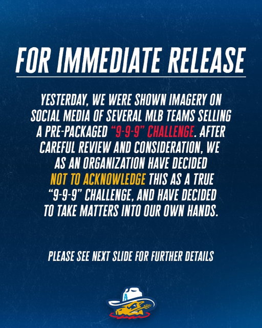 For Immediate Release. We must stand up for what we believe in.