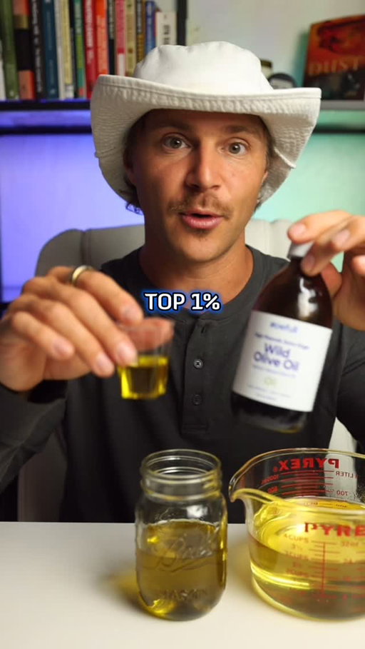The world’s top 1% olive oil.

@zoefull tests at ~1796 mg/kg total polyphenols, putting it in the highest tier of olive oils on the planet.

Within those polyphenols are some of the most powerful compounds like hydroxtyrosol, which protects your cells and your brain:

- zoefull: ~ 6-10 mg/serving
- good EVOO: ~ 1-3 mg/serving
- store bought: <1 mg/serving

It also contains high levels of oleocanthals, which work similarly to ibprophen:

- zoefull: ~ 2-5 mg/serving
- good EVOO: ~ .5-1 mg/serving
- store bought: trace amounts (often negligible)

If you’re drinking olive oil for its incredible health benefits, you don’t need more olive oil, you need better oil. To try it out, comment wild, and I’ll send you a discount.