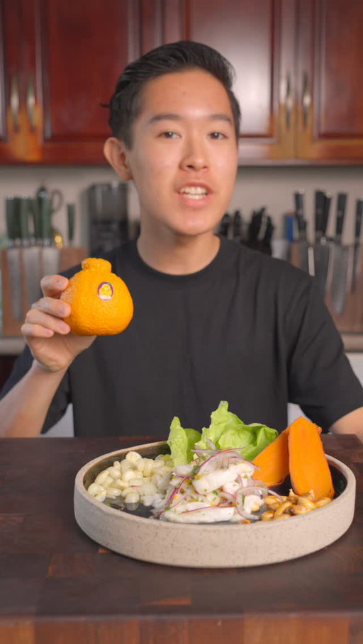 Today I made a Peruvian Style Ceviche with the help of Sumo Citrus®. The @sumocitrus juice gave the ceviche a great balance! This was absolutely delicious! #ad #sumocitruspartner