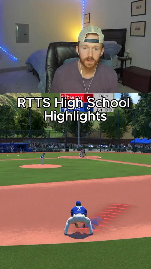 Day 1 of RTTS #mlb #mlbtheshow #mlbtheshow26 #playful #funny