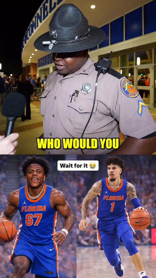State trooper knows ball 🤣🤣

#marchmadness #collegebasketball #nba #nbabasketball #nbamemes