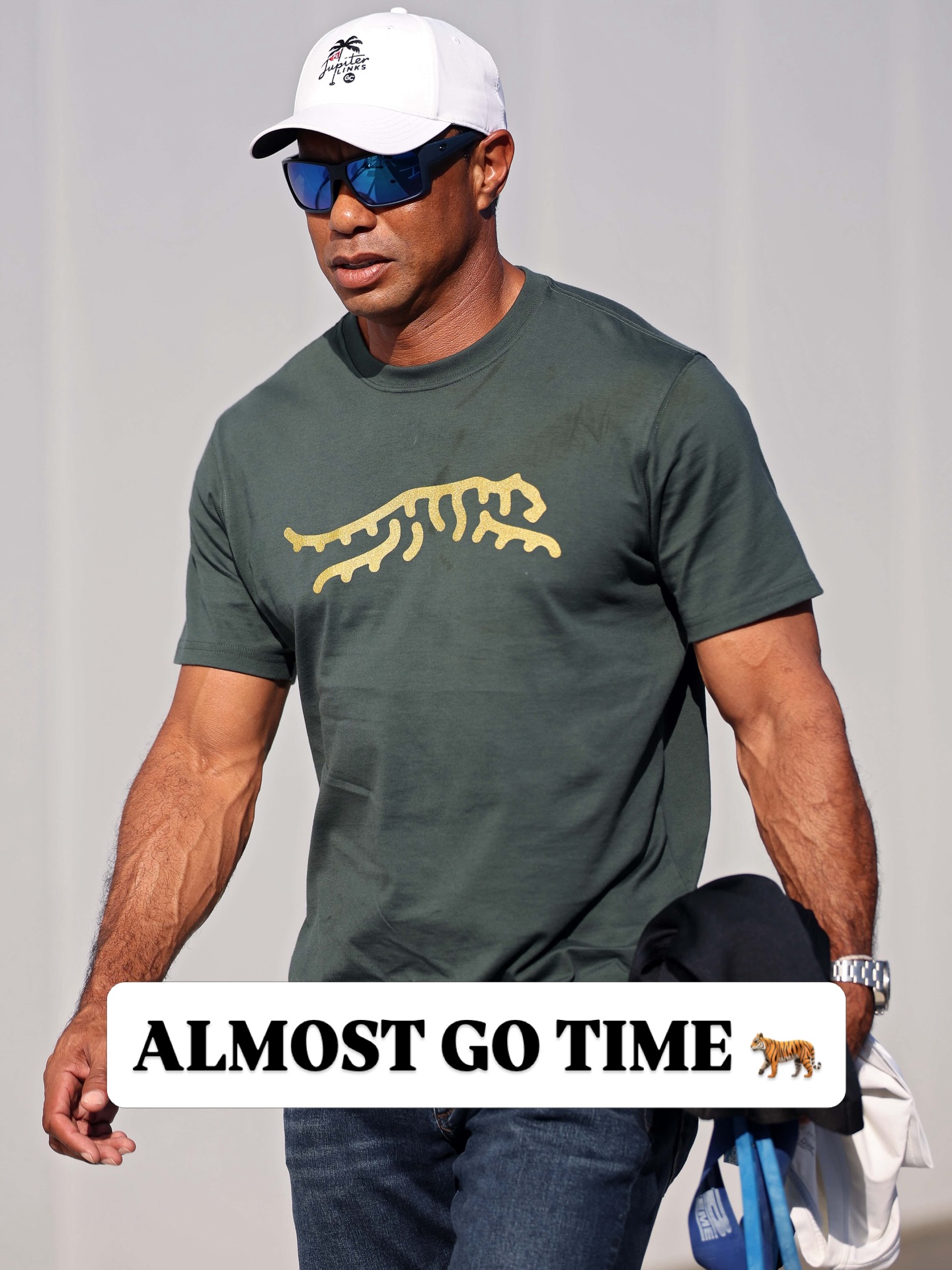 Tiger Woods did NOT skip arm day while he was rehabbing the back 💀

He tees off in less than ONE HOUR. LFG.