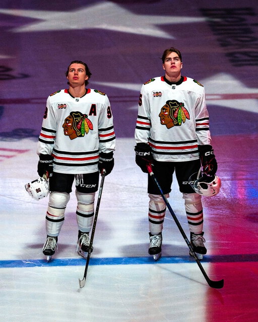 The future of the @nhlblackhawks is here! 🦅