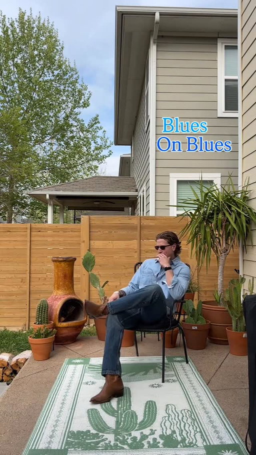 Don’t ask me why, but I’ve always despised blue in my wardrobe. I never did it right, and always associated it with more preppy subcultures of style. 
Been incorporating all different types of blues into my personal style now and have been having a lot fun.