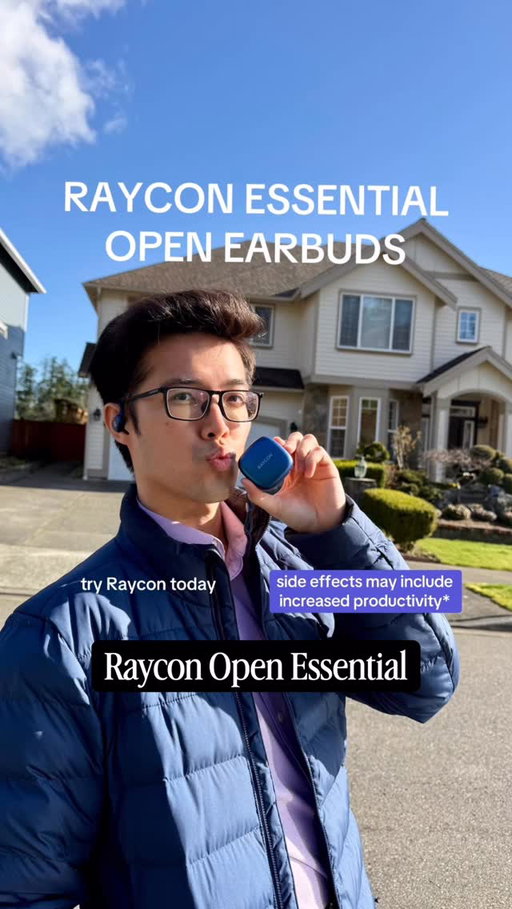 My routine moves fast — gym, pharmacy, then content creation.
The @rayconglobal Essential Open Earbuds keep up with it all. 

Comfortable and lightweight, I can still stay aware of what’s happening around me while listening to podcasts or music.

Take advantage of a limited-time offer and try them out. 🎧 Link in my bio!

#raycon #earbuds #lifestyle #ad