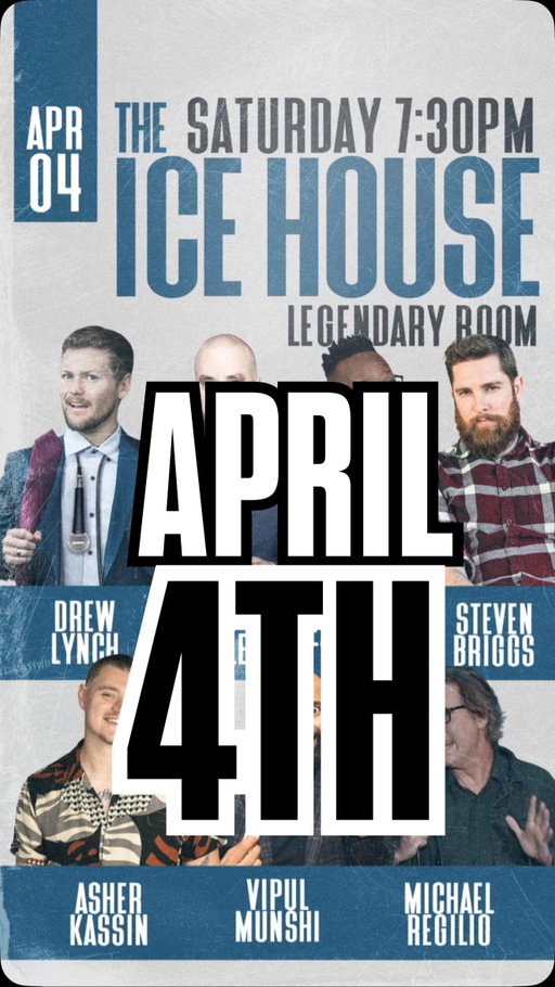 SATURDAY 4/4 7:30P @theicehousecc