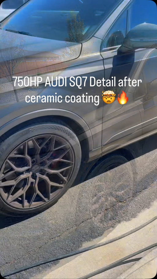 This 750HP SQ7 came back from a 16-hour road trip and maintenance was a breeze 💪🏾💎
That’s what happens when your vehicle is properly ceramic coated.
We don’t just add shine! We add long-term protection.
Message us to book your coating.
📲775-378-1381

#reno #mobiledetailer #fyp #trendingvideos #viral