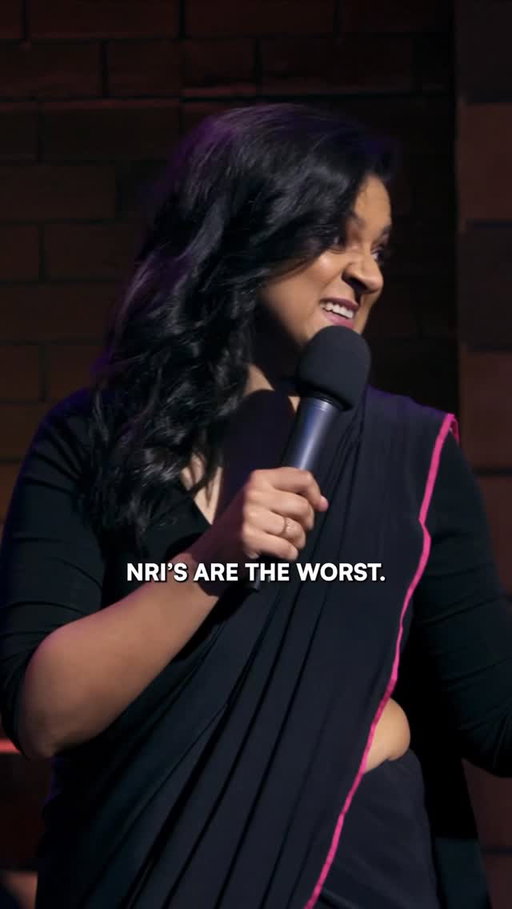 This bit is from when I lived in India - I’ve become the NRI again and this time I’m the aunty. Life has come full cycle.

Catch my show Foreign Return in Mumbai 27 March. Don’t so kit kit - just come. Tikkies in bio.