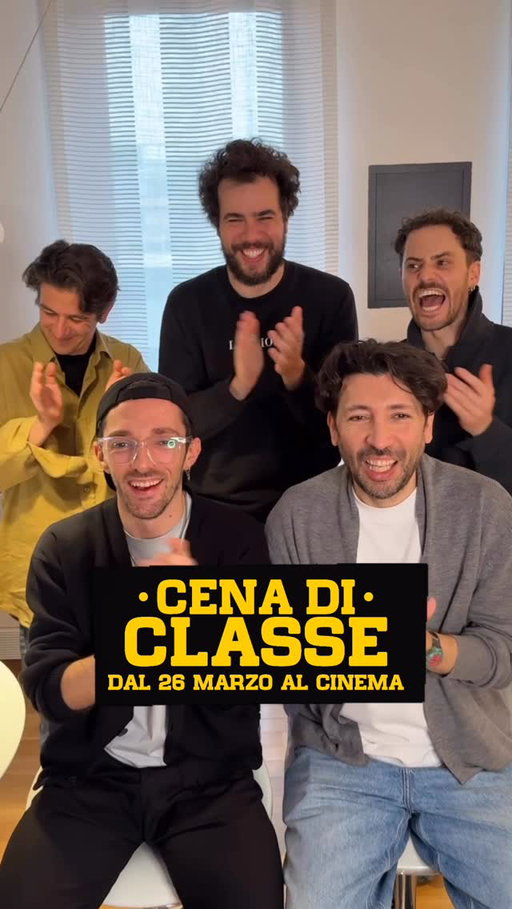 Per colpa di @herbert_ballerina andrete solo in 999mila a vedere Cena Di Classe al cinema dal 26 Marzo 🍿