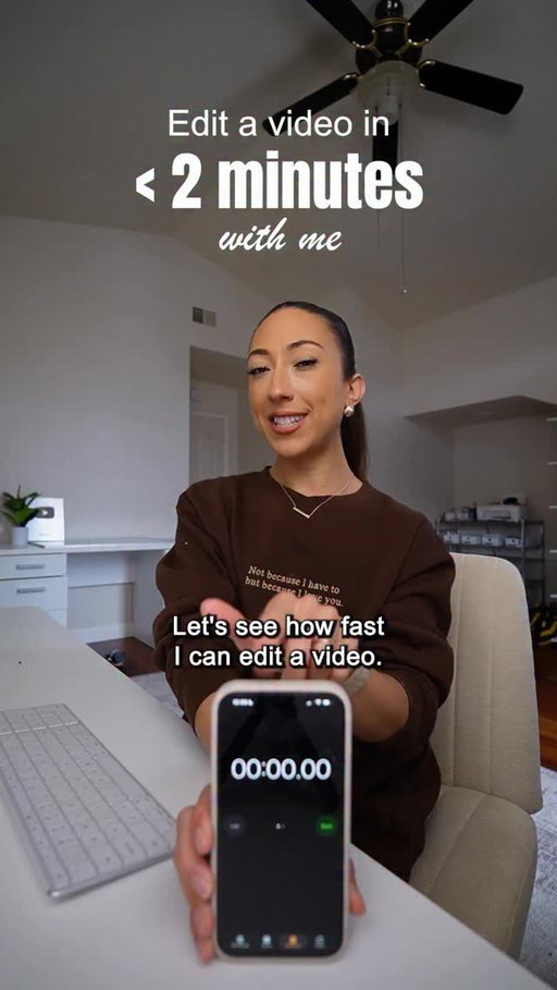 Editing a video in under 2 minutes? Let’s test it ⏰

I partnered with @AdobeVideo to show you how I use re-usable templates inside Premiere on iPhone to speed up my editing workflow.

This makes editing my videos so much faster! No overthinking. No starting from scratch. No getting stuck staring at a blank timeline when you have footage sitting in your camera roll you KNOW you can use.

If you’re creating OOTDs, vlogs, coffee content, or literally anything short-form, templates make editing faster without sacrificing quality.

Try out the re-usable templates in Premiere on iPhone and tag @AdobeVideo and me when you do! I want to see what you create. 🧡

#adobepartner