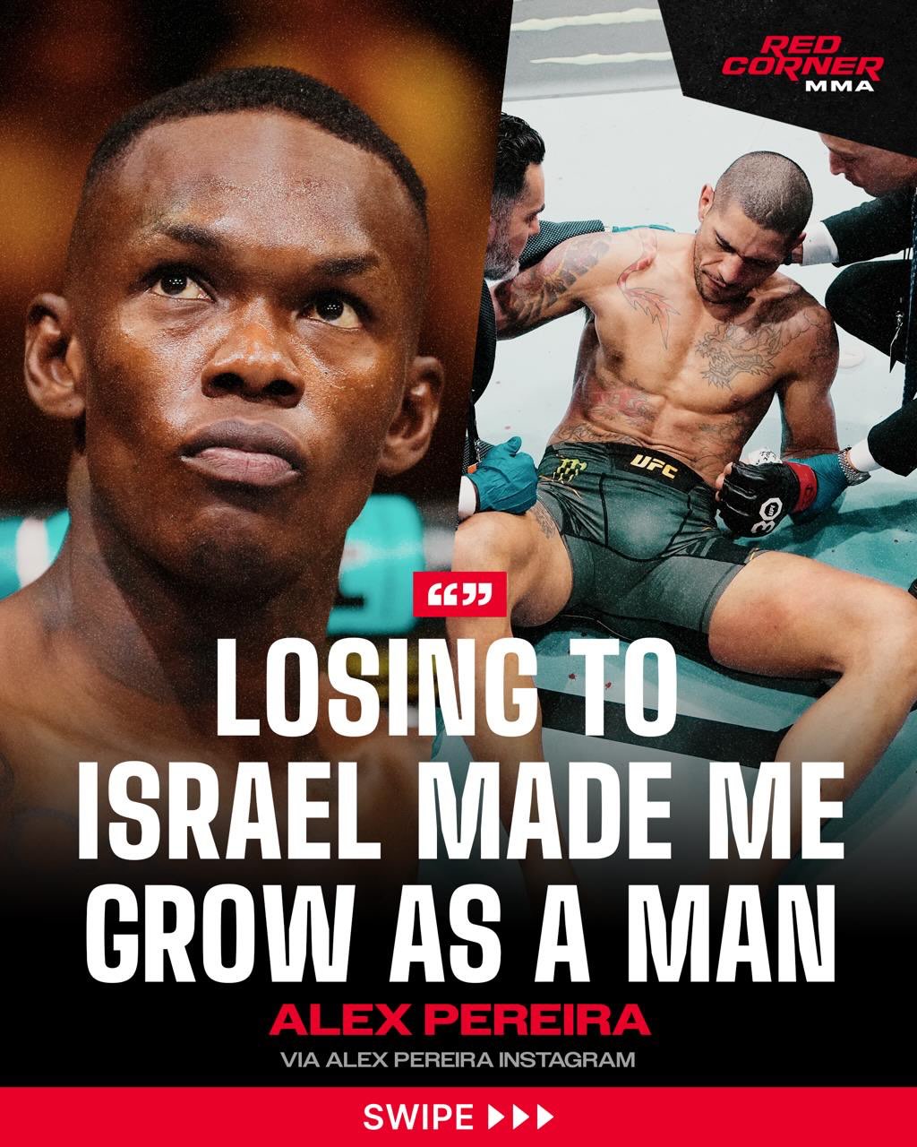 Alex Pereira has sent a message to Israel Adesanya ahead of his bout with Joe Pyfer this weekend, offering words of respect and perspective. Pereira reflected on their rivalry, acknowledging how their fights pushed both men to evolve and ultimately helped shape them into elite fighters.