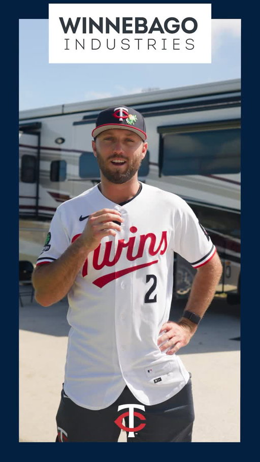 Cooled down with Kody in a @newmarcorporation RV, answering Minnesota Day trivia!