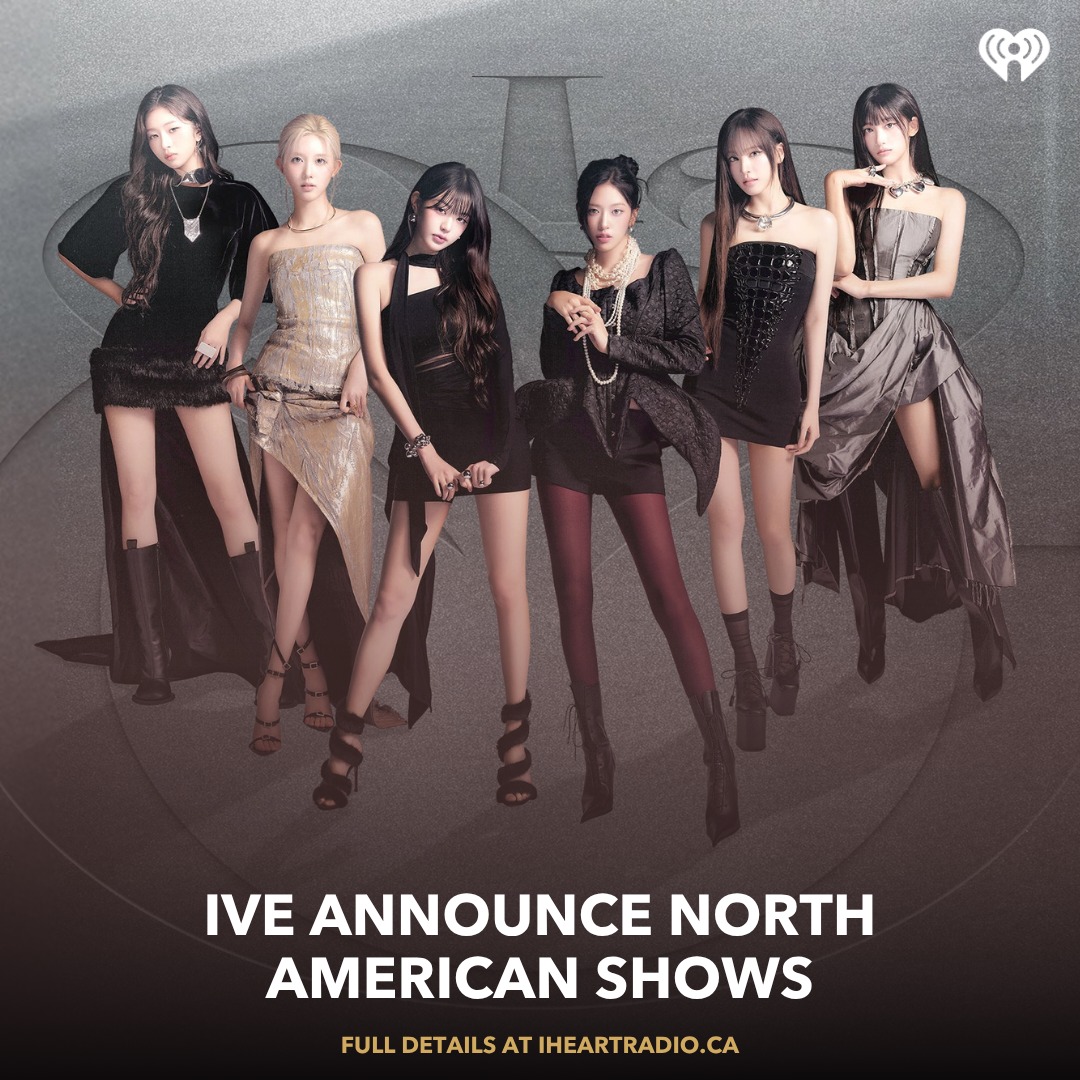K-pop group IVE have announced North American shows as part of their <SHOW WHAT I AM> World Tour.

Gaeul, An Yu-jin, Rei, Jang Won-young, Liz and Leeseo will promote their new album, REVIVE+, with a limited run through Canada and the U.S. starting July 21 in Toronto at Scotiabank Arena. They will also play Bell Centre in Montreal on July 23 and Rogers Arena in Vancouver on August 8