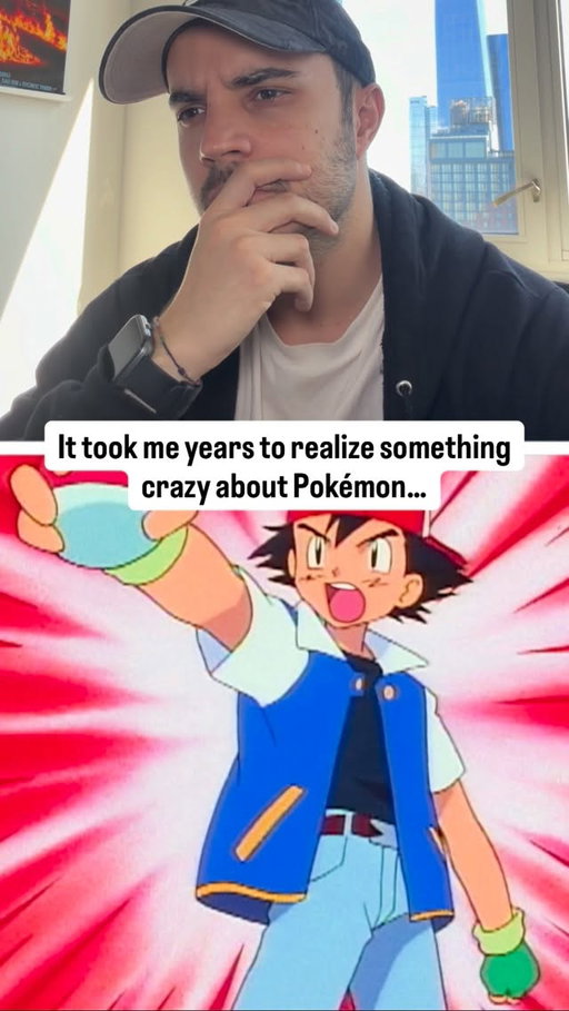 It all makes sense now.. 🤯🤯🤯 
#pokemon #anime #reels #like #usa