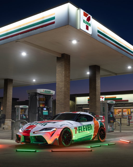 Caution: this GR Supra may cause Brainfreeze. 🥶 Check out the final #Supra wrap IRL this Saturday, 3/28 at FuelFest Tampa! #CarsOf7ELEVEn #LetsGoPlaces