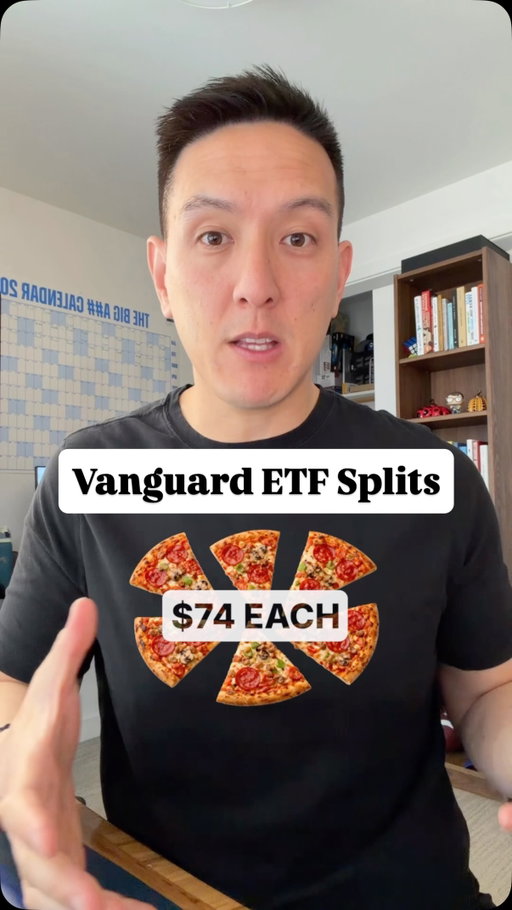 The largest Vanguard ETFs are undergoing a stock split on April 21st. Here’s how that works!
