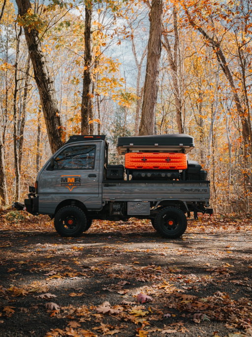 Badass Builds: @mod_my_rig’s all-out kei truck overland build. ⬇️

This is where a build goes when the plan can be boiled down to two words: why not? This 1991 Mitsubishi mini truck turns heads at every turn with custom racks, a modified DECKED Drawer System with an OEM-level fit, and more.

Check out the full build details and photoset at the link in bio.

#DECKEDUSA #GetDECKED #GetAfterIt