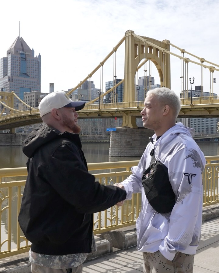 Fight Week has officially heated up in Pittsburgh! 

🇺🇸 @johnnyeblen 🆚 @bryanbattle68 🇺🇸
🇺🇸 @daltonrosta 🆚 @impak5 🇺🇸

Who do you got this Saturday, March 28th in the Main/Co-Main Event of #PFLPittsburgh 

PFL Pittsburgh will air LIVE this Saturday, March 28th on ESPN 2

#PFLPittsburgh | Saturday, March 28th | UPMC Events Center | Pittsburgh, PA | 10PM EST