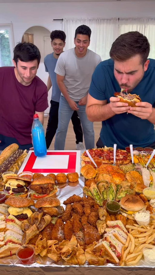 Bottle Flip To Eat The Food🤤😂