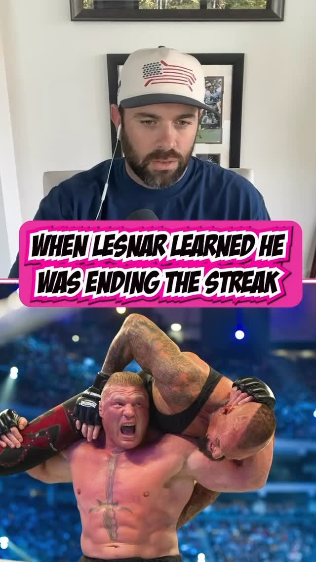 Brock Lesnar talks about ending Undertaker’s undefeated streak at WrestleMania