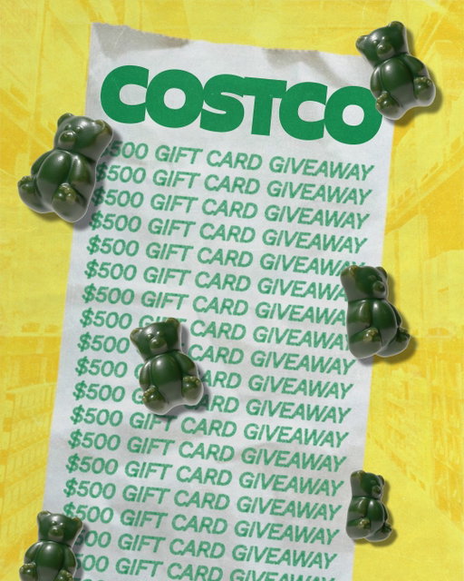 Costco has given us a lot. The $1.50 hot dog. The free sample of something we didn't know we needed. A 48-pack of paper towels we're still working through. And now, Grüns is right there too. 🐻

To say thank you, we're giving away a $500 @costco gift card! That's a lot of hot dogs. Or a year's worth of Grüns. Your call.

Here's how to enter:
🌭Follow @grunsdaily
👍Like this post and tag two absolute Costco fiends in your life
💚Share this post to your story

Contest ends on 4/1/2026 at 11:59 PM PST. Open to anyone in the United States 18+. This giveaway is not affiliated with Instagram and Grüns Nutrition Inc., reserves the right to change the rules or results at any time. No purchase necessary for entry!