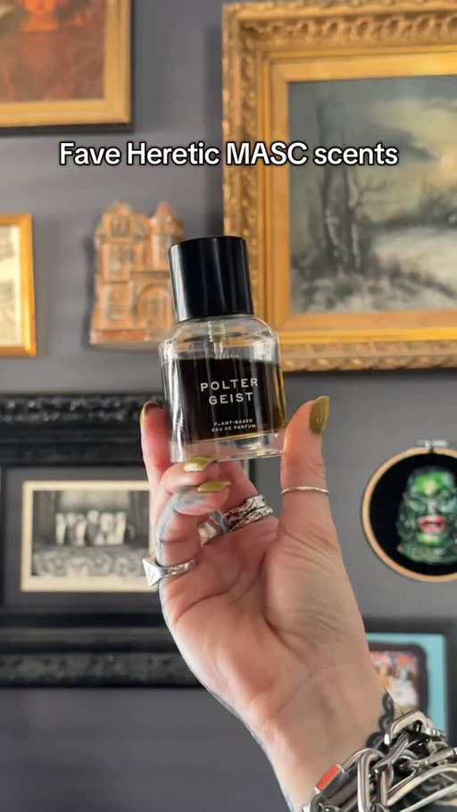 My favorite Masc leaning @hereticparfum scents 
*aff code HAZE20 for 20% off Heretic* Hubby officially stole Poltergeist from me....