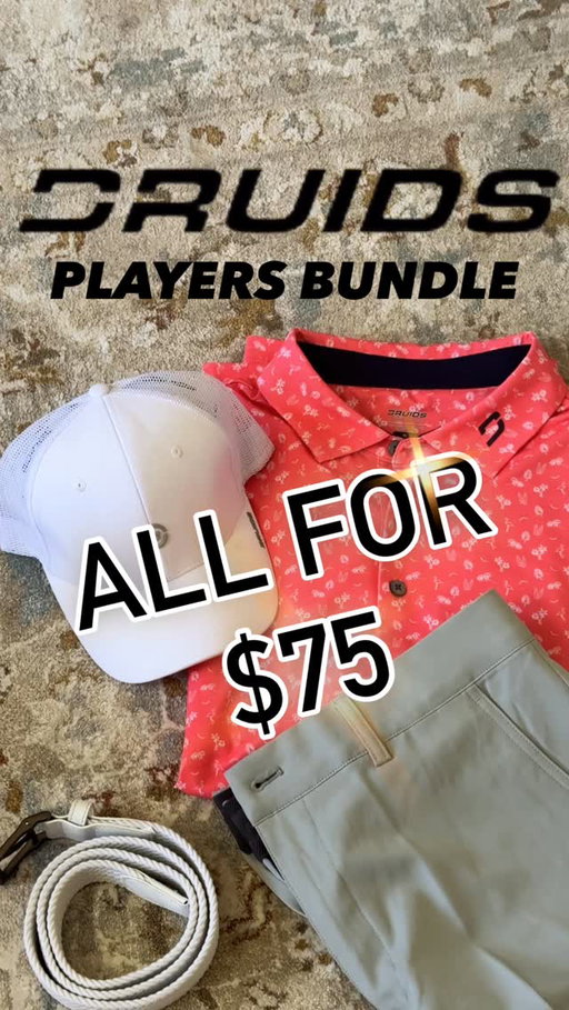 Golf Season is Here! ⛳️ Get your 2026 wardrobe jump started with the @druids Players Bundle:
Any polo, hat, shorts and belt for just $75. Happy shopping!
#golf #sports #fashion #golfswing #golffashion