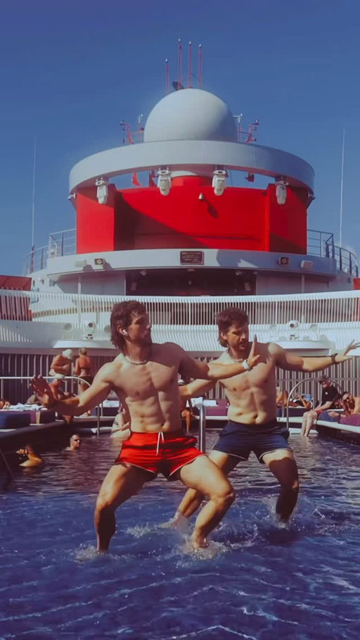@virginvoyages brilliant lady but in the font 1987’

Dc: @mindyyohoho
