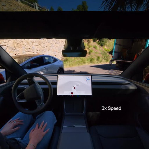 Just squeezing through

FSD navigates extremely narrow & winding road w/ oncoming traffic & parked vehicles