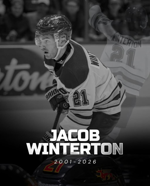 The Lakehead Thunderwolves organization extends our deepest condolences to the University of Guelph Gryphons and all those impacted by the heartbreaking loss of Jacob Winterton.

Our thoughts are with his family, friends, teammates, and the entire Gryphon community during this incredibly difficult time.

Graphic shared with respect from @gryphonsmhockey