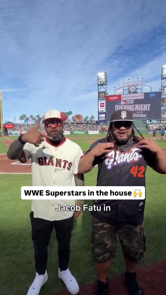 WWE Superstars Jey Uso and Jacob Fatu are READY for MLB #OpeningNight

LIVE now on Netflix!