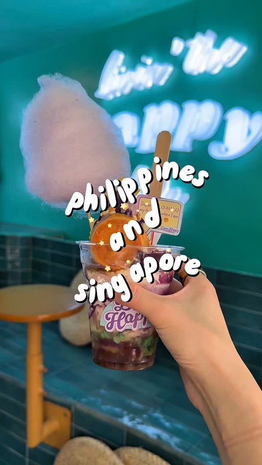 missing all the food in Asia 🥲 #filipinofoods #halohalo #singapore #travelfood