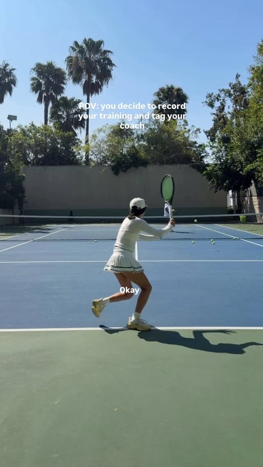 I mean, I thought I was killing it at tennis and basically ready to go pro. @kacperowsian @sunset_tennisclub