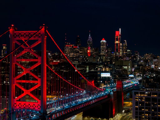 Red looks good on you, Philly