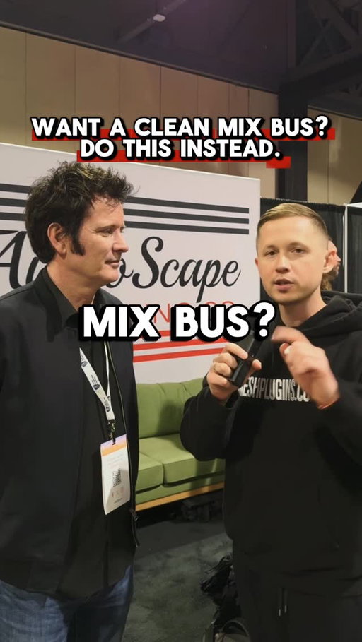 Interview with Warren Huart (Produce Like A Pro) on his mix bus chain. He keeps the master bus simple – if he wants color, saturation, or EQ changes, he does it inside the mix on the tracks and busses first, then comes back to the mix bus mainly to glue and level the final mix louder.

Get a FREE list of 30 secret plugins from Grammy engineers. Link in my bio.